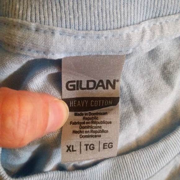 Tec Advantage Light Blue Men's T-Shirt XL - Picture 8 of 10